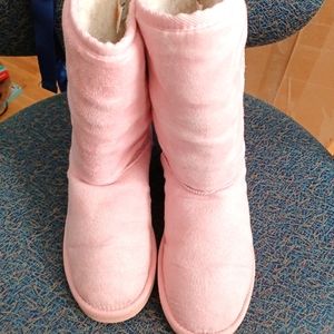 Pink Sporto Thick Warm Boots Sz 4-6
